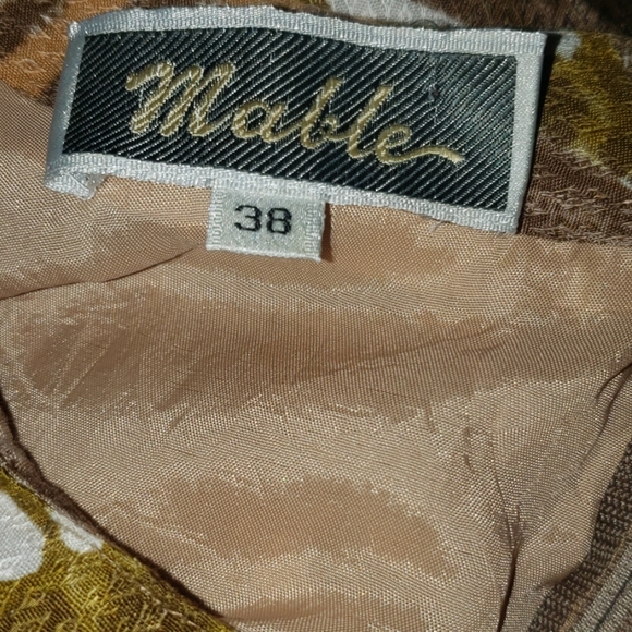 Vintage European day dress, Medium - Picture 3 of 5